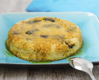 Gâteau de semoule aux pruneaux