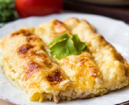 Cannellonis ricotta et champignons