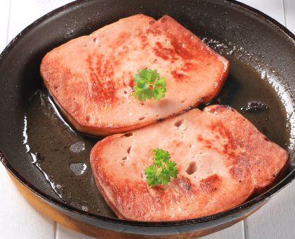 Jambon poêlé au cidre