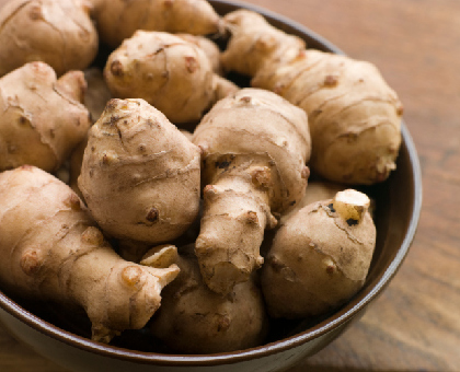Le topinambour, un légume riche en fer