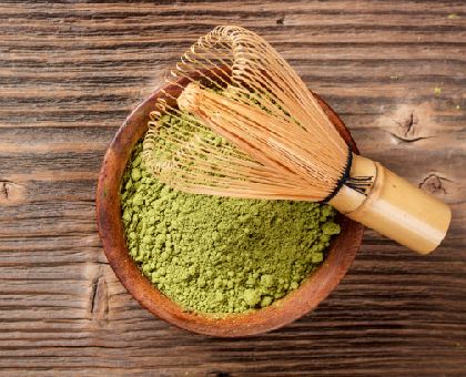Masque éclat pour le visage au thé vert matcha