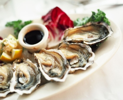 Huîtres au beurre d’échalote