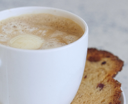 Lait chaud à l’érable