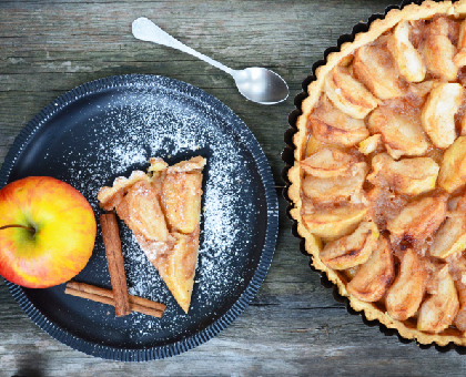 Tarte aux pommes
