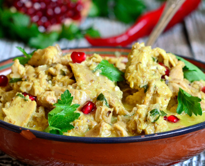 Poulet à la grenade