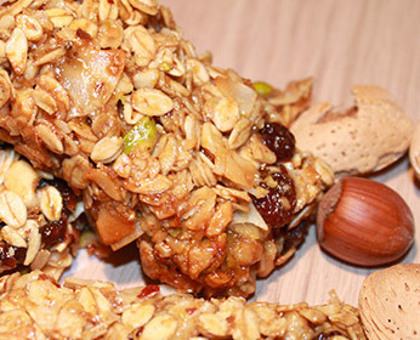 Barres de céréales énergétiques