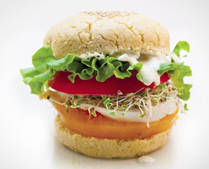 Burger vitalité sans gluten