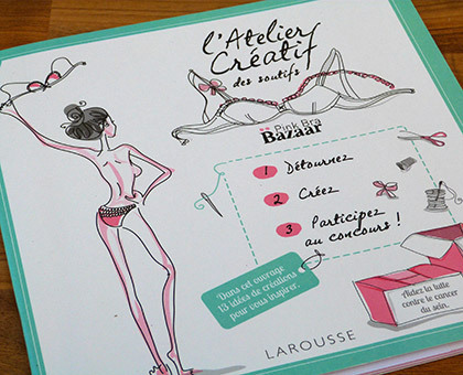 Donner une nouvelle vie à son soutif, c'est participer à la lutte contre cancer su sein !