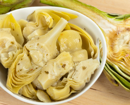 Salade de fonds d'artichaut