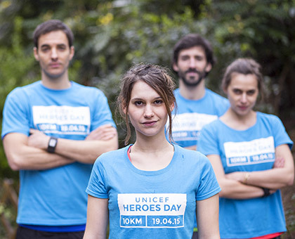 Participez à la première course connectée au profit de l’UNICEF !