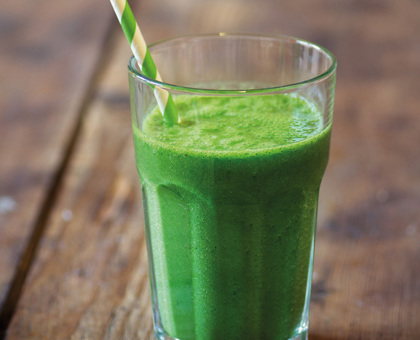 Smoothie bombe verte detox