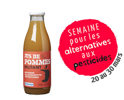 Biocoop lance un jus de pomme
