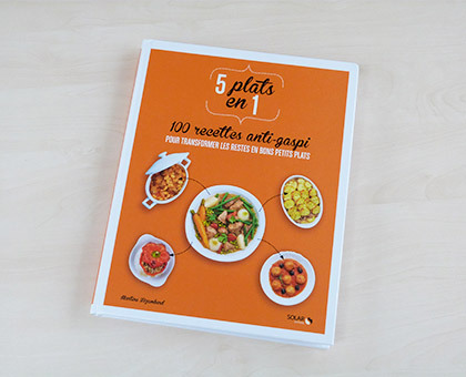 Cuisiner sans gaspiller avec le livre