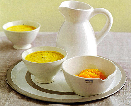 Crèmes à l'orange