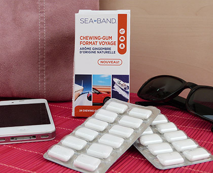 Des chewing-gums au gingembre pour lutter contre le mal des transports