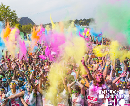 Rejoignez le Color Me Rad tour, une course complètement folle !