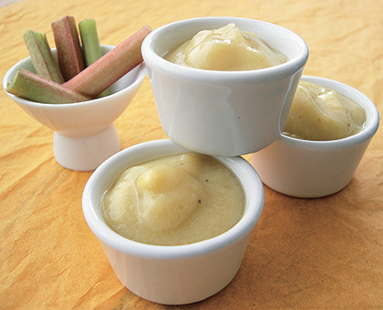 Imprévu à la rhubarbe