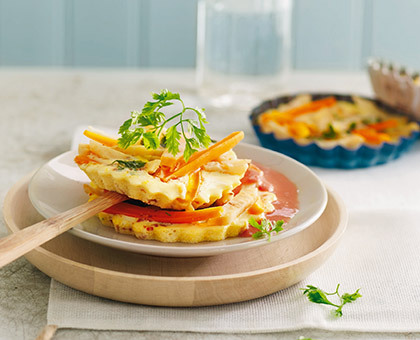 Paillassons de légumes