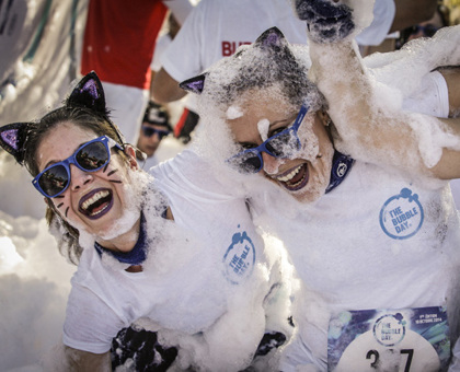 The Bubble Day : une course façon