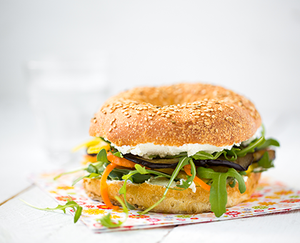 Bagels végétariens