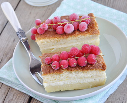 Gâteau magique au citron et lait d’avoine Bonneterre