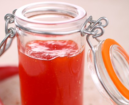 Gelée de poivrons au piment d’Espelette