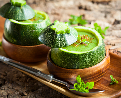 Gaspacho de courgettes