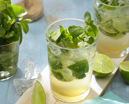 Virgin mojito au tabasco vert