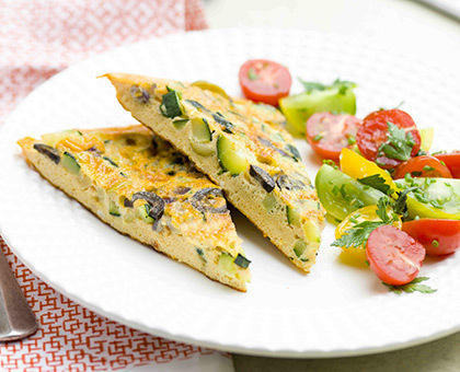 Tortilla tout en rouge