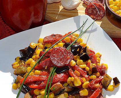 Maïs doux à l’espagnole