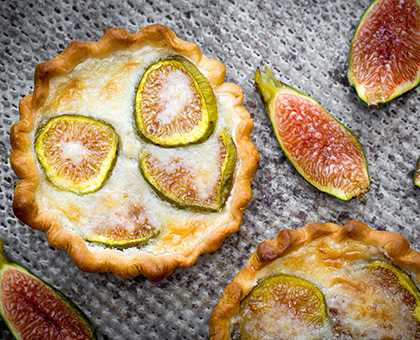 Tartelettes aux figues et au mascarpone