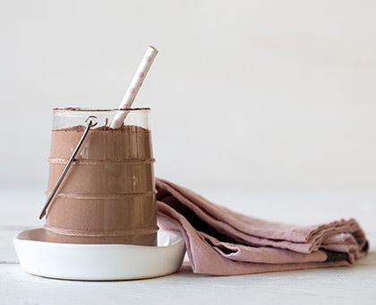 Milkshakes au chocolat