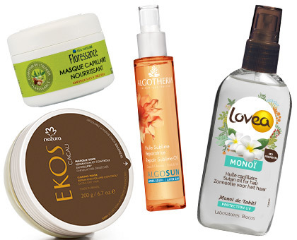 30 soins naturels et bio pour prendre soin de mes cheveux cet été