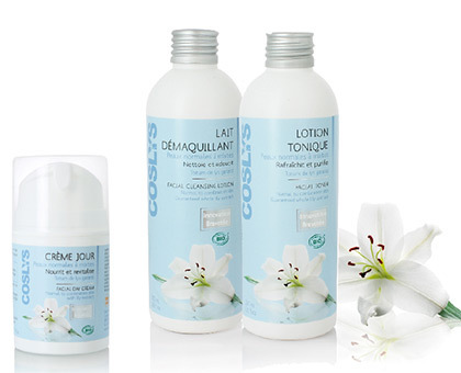Nouveau : Gamme visage à la fleur de lys bio COSLYS