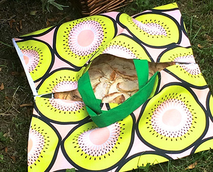 DIY : Fabriquer un joli sac bien pratique pour transporter vos tartes en pique-nique