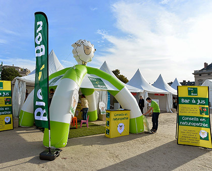 Un ravitaillement 100% bio aux 20 km de Paris avec Bio c' Bon