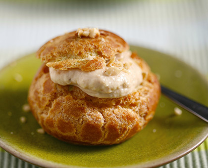 Choux allégés à la crème pralinée