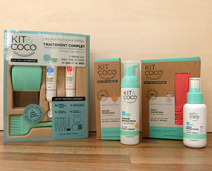 Kit & Coco, des soins naturels préventifs et traitants pour une vie sans poux !