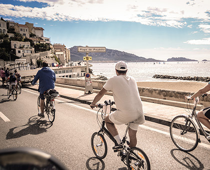 Une balade insolite à vélo à la découverte du sud-ouest de Marseille