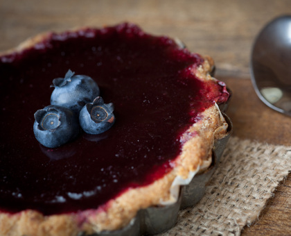 Tartelettes aux myrtilles