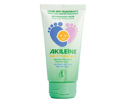 Akiléïne Kids, une crème anti transpirante naturelle conçue pour les enfants