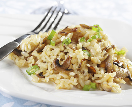 Risotto aux champignons & Parmigiano Reggiano
