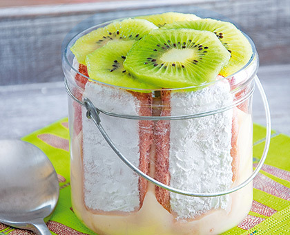 Charlotte au kiwi \