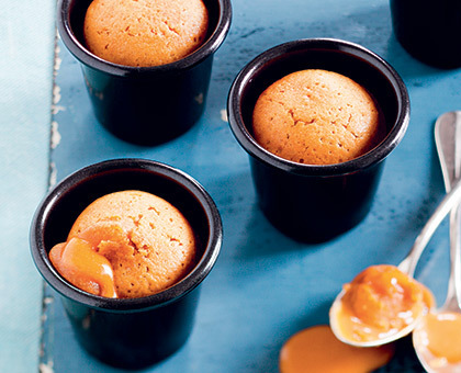 Fondants au caramel