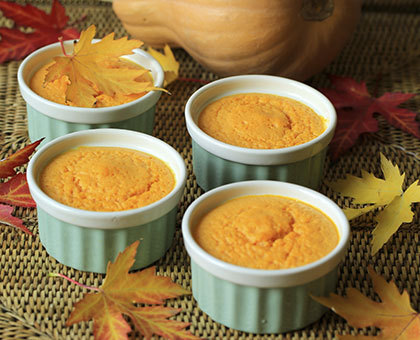 Petits soufflés au potiron