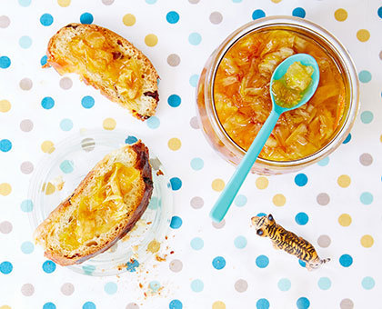 Confiture d\'endives et oranges