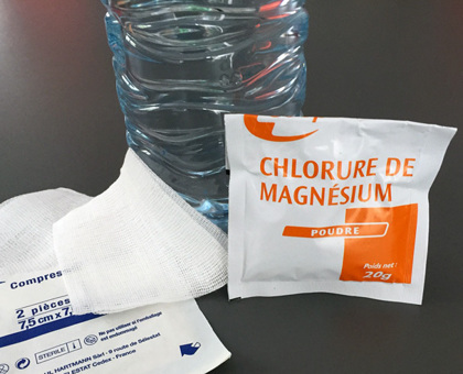 Le chlorure de magnésium : un excellent désinfectant pour les petites plaies ou brûlures