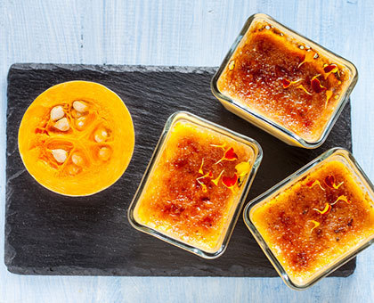Petites crèmes au potiron