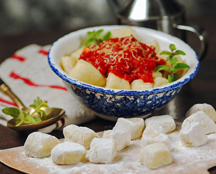 Réaliser des gnocchis