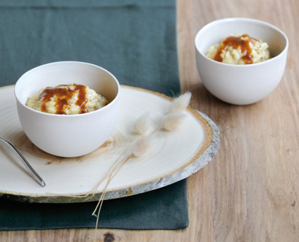 Risotto au lait de foie gras